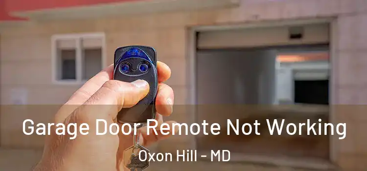  Garage Door Remote Not Working Oxon Hill - MD